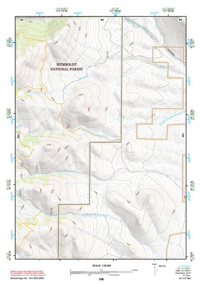 41117NW Page 106 Quinn River Valley Topo Preview 1