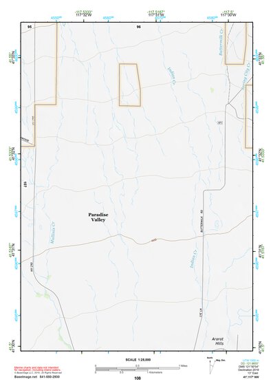 41117NW Page 108 Quinn River Valley Topo Preview 1