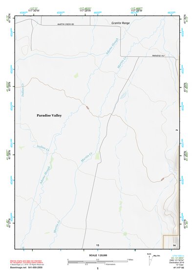 41117SE Page 1 Osgood Mountains Topo Preview 1