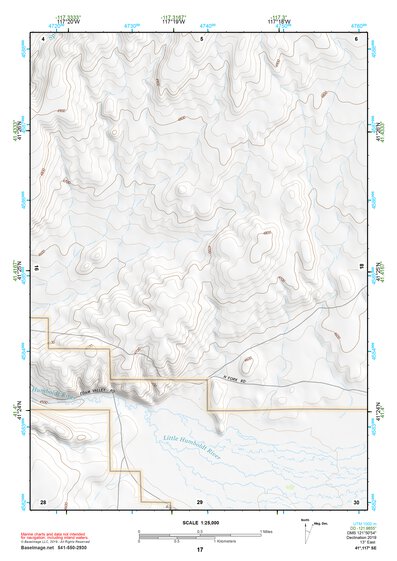 41117SE Page 17 Osgood Mountains Topo Preview 1
