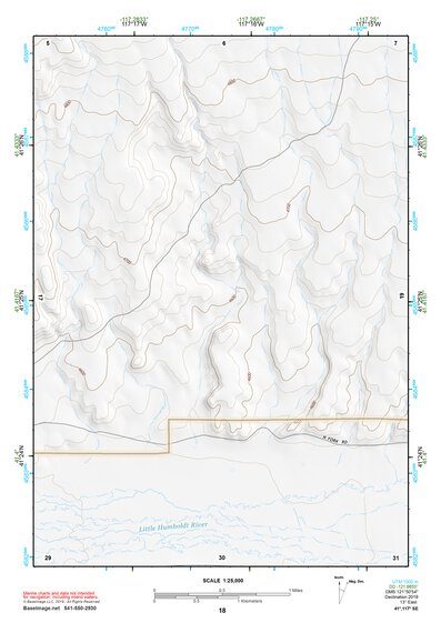 41117SE Page 18 Osgood Mountains Topo Preview 1