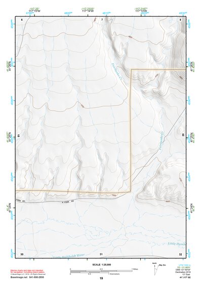 41117SE Page 19 Osgood Mountains Topo Preview 1