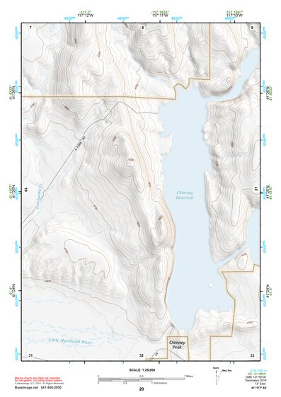 41117SE Page 20 Osgood Mountains Topo Preview 1