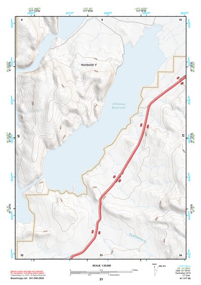 41117SE Page 21 Osgood Mountains Topo Preview 1