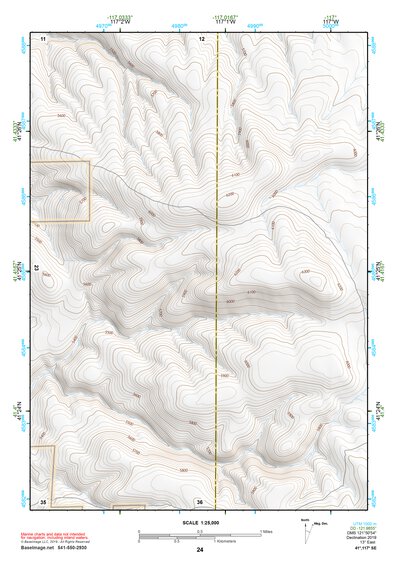 41117SE Page 24 Osgood Mountains Topo Preview 1