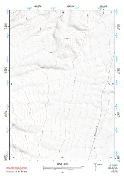 41117SE Page 28 Osgood Mountains Topo Preview 1