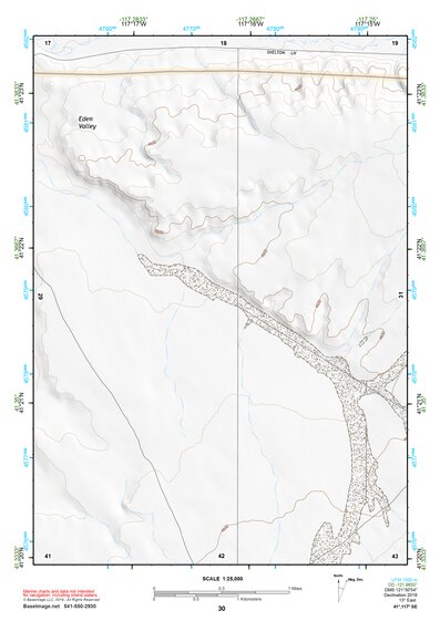 41117SE Page 30 Osgood Mountains Topo Preview 1