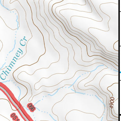 41117SE Page 33 Osgood Mountains Topo Preview 3
