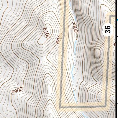 41117SE Page 35 Osgood Mountains Topo Preview 3