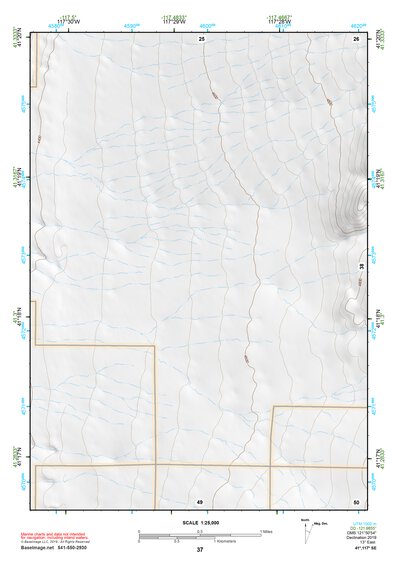 41117SE Osgood Mountains Topo Bundle Preview 1