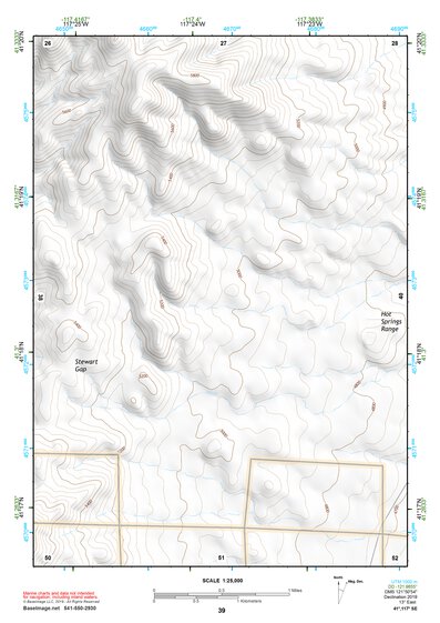 41117SE Page 39 Osgood Mountains Topo Preview 1