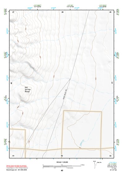 41117SE Page 40 Osgood Mountains Topo Preview 1
