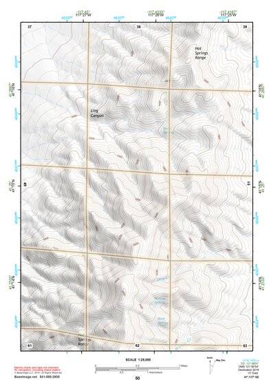 41117SE Page 50 Osgood Mountains Topo Preview 1