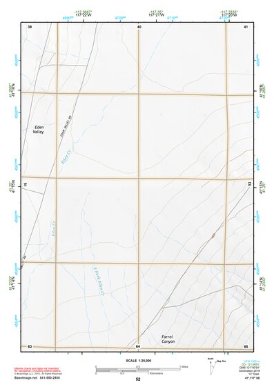 41117SE Page 52 Osgood Mountains Topo Preview 1