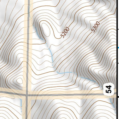 41117SE Page 53 Osgood Mountains Topo Preview 3