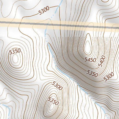 41117SE Page 55 Osgood Mountains Topo Preview 2