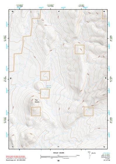 41117SE Page 59 Osgood Mountains Topo Preview 1