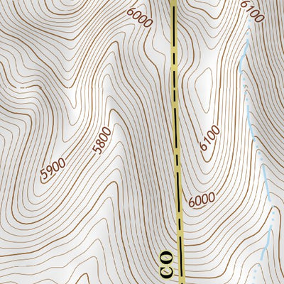 41117SE Page 60 Osgood Mountains Topo Preview 2