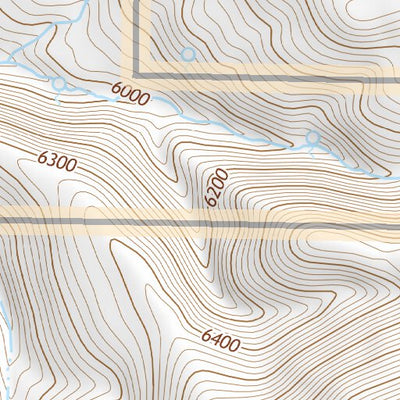 41117SE Page 60 Osgood Mountains Topo Preview 3
