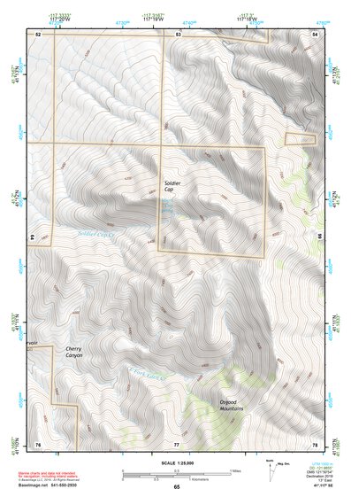 41117SE Page 65 Osgood Mountains Topo Preview 1