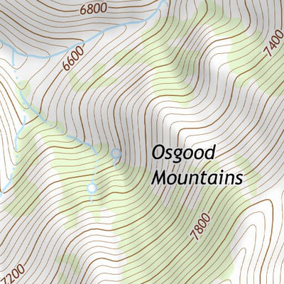 41117SE Page 65 Osgood Mountains Topo Preview 3