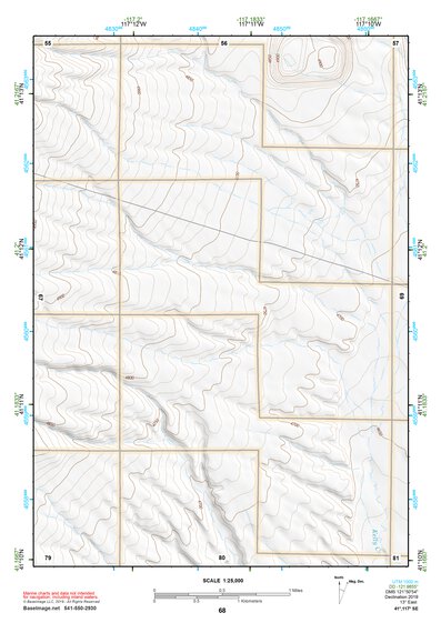 41117SE Page 68 Osgood Mountains Topo Preview 1