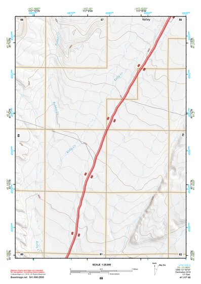 41117SE Page 69 Osgood Mountains Topo Preview 1