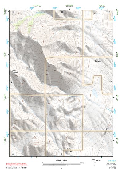 41117SE Page 78 Osgood Mountains Topo Preview 1