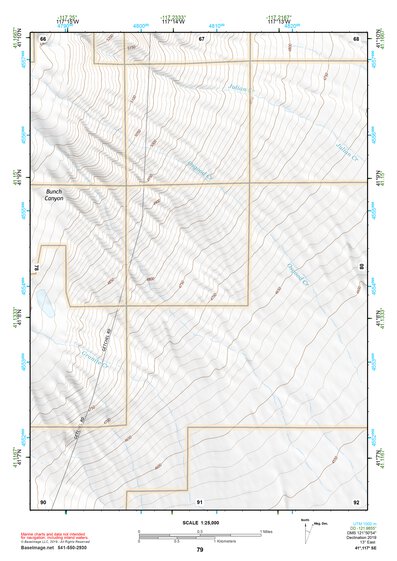 41117SE Page 79 Osgood Mountains Topo Preview 1