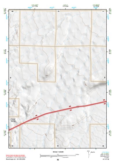 41117SE Page 82 Osgood Mountains Topo Preview 1