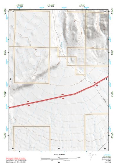41117SE Page 83 Osgood Mountains Topo Preview 1