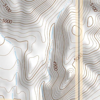 41117SE Page 84 Osgood Mountains Topo Preview 3