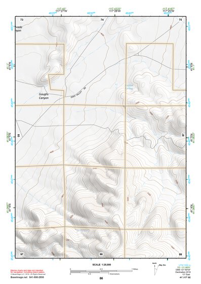 41117SE Page 86 Osgood Mountains Topo Preview 1