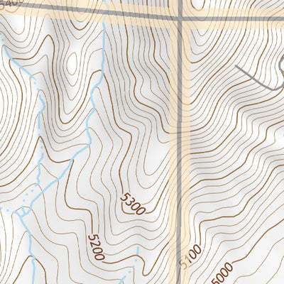 41117SE Page 89 Osgood Mountains Topo Preview 3