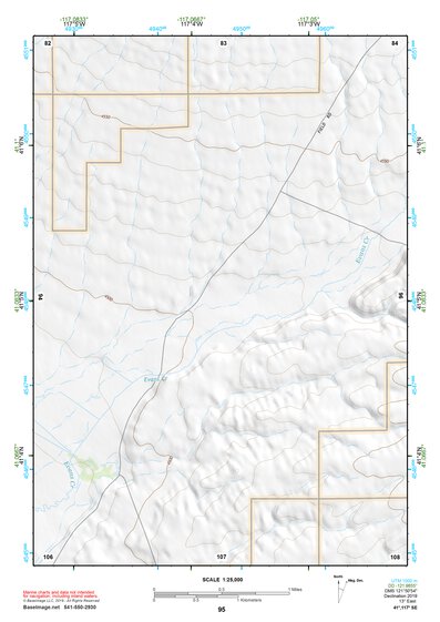 41117SE Page 95 Osgood Mountains Topo Preview 1