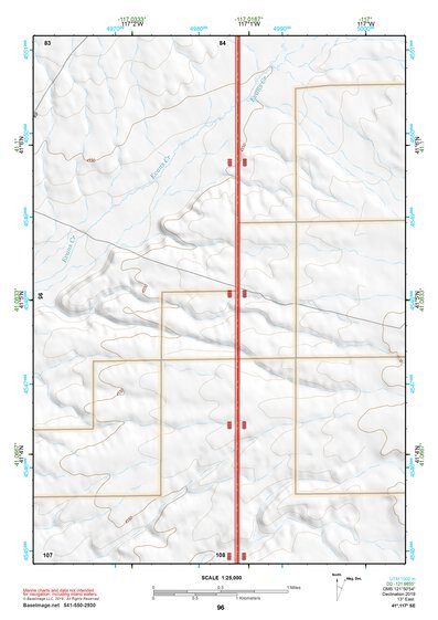 41117SE Page 96 Osgood Mountains Topo Preview 1