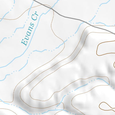 41117SE Page 96 Osgood Mountains Topo Preview 3