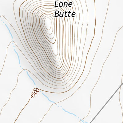41117SE Page 100 Osgood Mountains Topo Preview 3