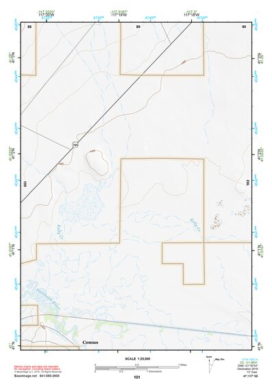 41117SE Page 101 Osgood Mountains Topo Preview 1