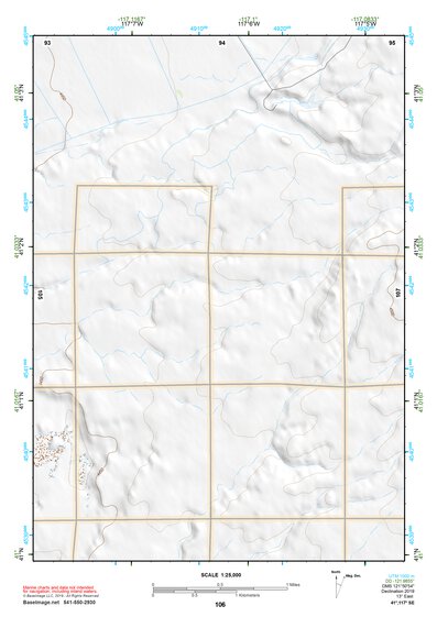 41117SE Page 106 Osgood Mountains Topo Preview 1
