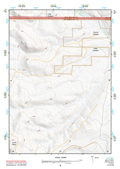 41118NE Page 9 Denio Topo Preview 1