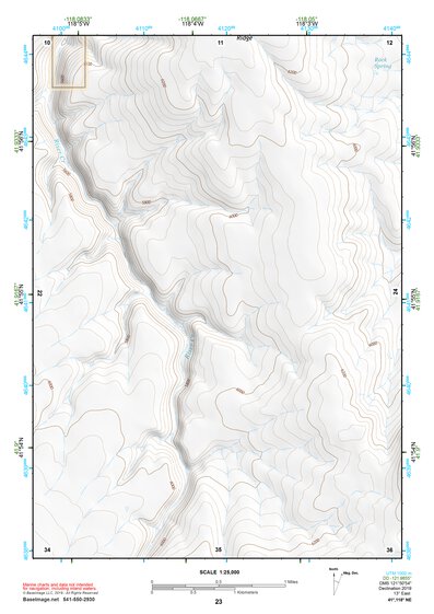 41118NE Page 23 Denio Topo Preview 1
