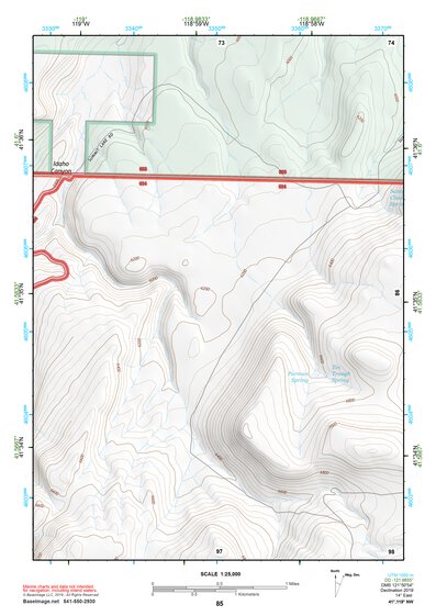 41118NW Page 85 Denio Topo Preview 1