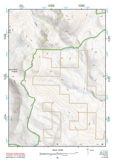 41118SW Page 13 Jackson Mountains Topo Preview 1