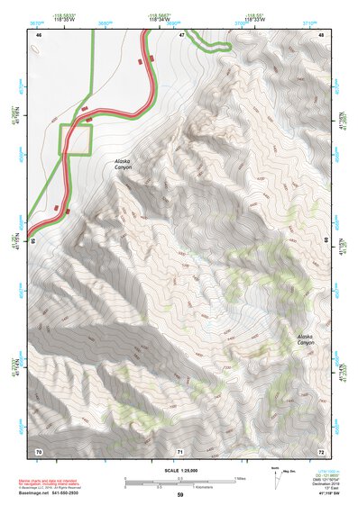 41118SW Page 59 Jackson Mountains Topo Preview 1