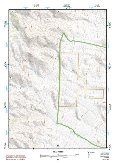41118SW Page 72 Jackson Mountains Topo Preview 1