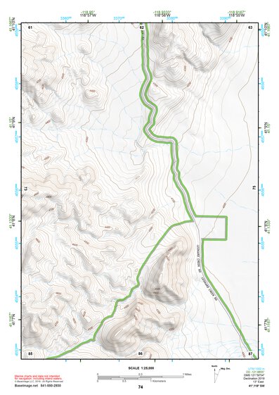 41118SW Page 74 Jackson Mountains Topo Preview 1