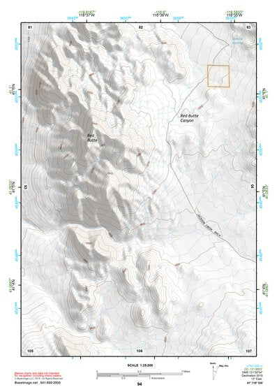 41118SW Page 94 Jackson Mountains Topo Preview 1
