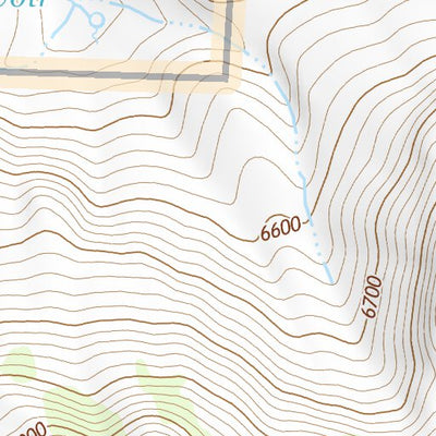 41119SE Page 74 High Rock Canyon Topo Preview 2