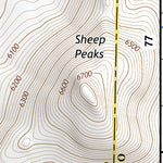 41119SE Page 76 High Rock Canyon Topo Preview 3